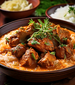 Coconut Masala Lamb curry